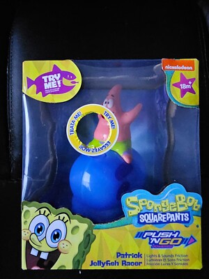 Nickelodeon Sponge Bob Patrick Push N Go Jellyfish Racer BRAND NEW IN BOX