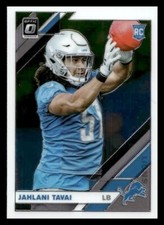 2019 Donruss Optic #120 Jahlani Tavai Rookie Detroit Lions