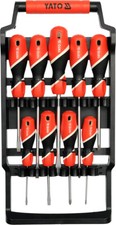 YATO YT-25968 Schraubenzieher Set 9 tlg Schraubendrehersatz Kreuz + Schlitz