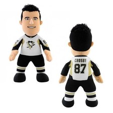 NHL SIDNEY CROSBY Bleacher Creatures 10" RARE Plush Doll Penguins Hockey Figure