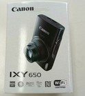 Canon PowerShot IXY 650M-BK Black 20MP WiFi Digital Camera NEW