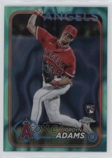2024 Topps Chrome Aqua Lava Refractor 54/199 Jordyn Adams #145 1i72