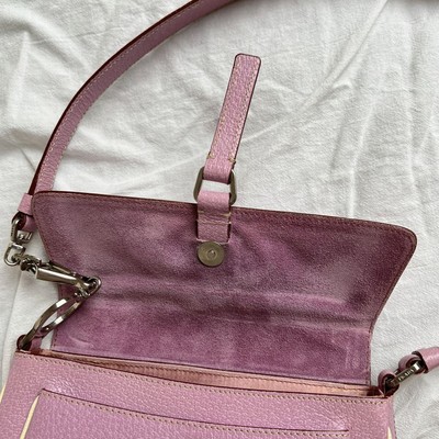 Archive PRADA leather shoulder bag pink Gift present 0430b