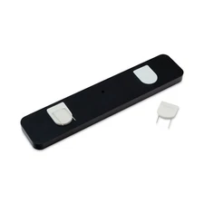 Advantus Panel Wall Sign Name Holder Acrylic 9 x 2 6/Pack Clear 75329