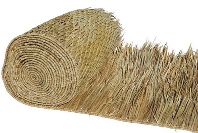Ecofriendly Mexican Roof Thatch Handwoven Palm Leaf Roll For Diy Projects Duck H