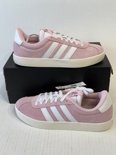 NEW Adidas VL Court 3.0 Sneaker JP5325 Women  s Pink White
