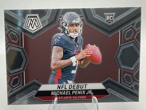 2024 Panini Mosaic NFL Debut Base Prizm Michael Penix Jr #274 Rookie RC