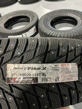 1 Take Off 275 60 20 116t Hankook I Pike X Studded Snow Tire 1 Take Off 275 60 20 116t Hankook I Pike X Studded Snow Tire