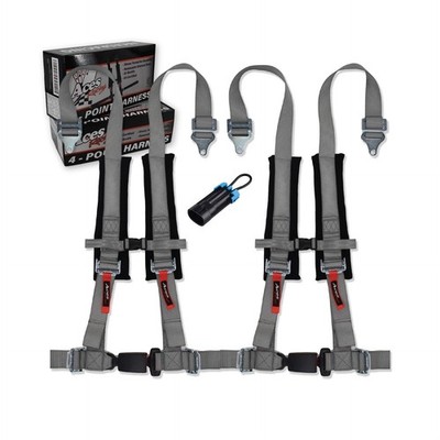 AAAA Aces Racing Harness (Pair) compatible with Polaris RZR With Bypass Plug