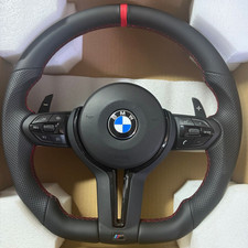 BMW M Sport Lenkrad F30 F31 F32 F33 F10 F12 F20 F21 Schwarz Rot Performance NEU