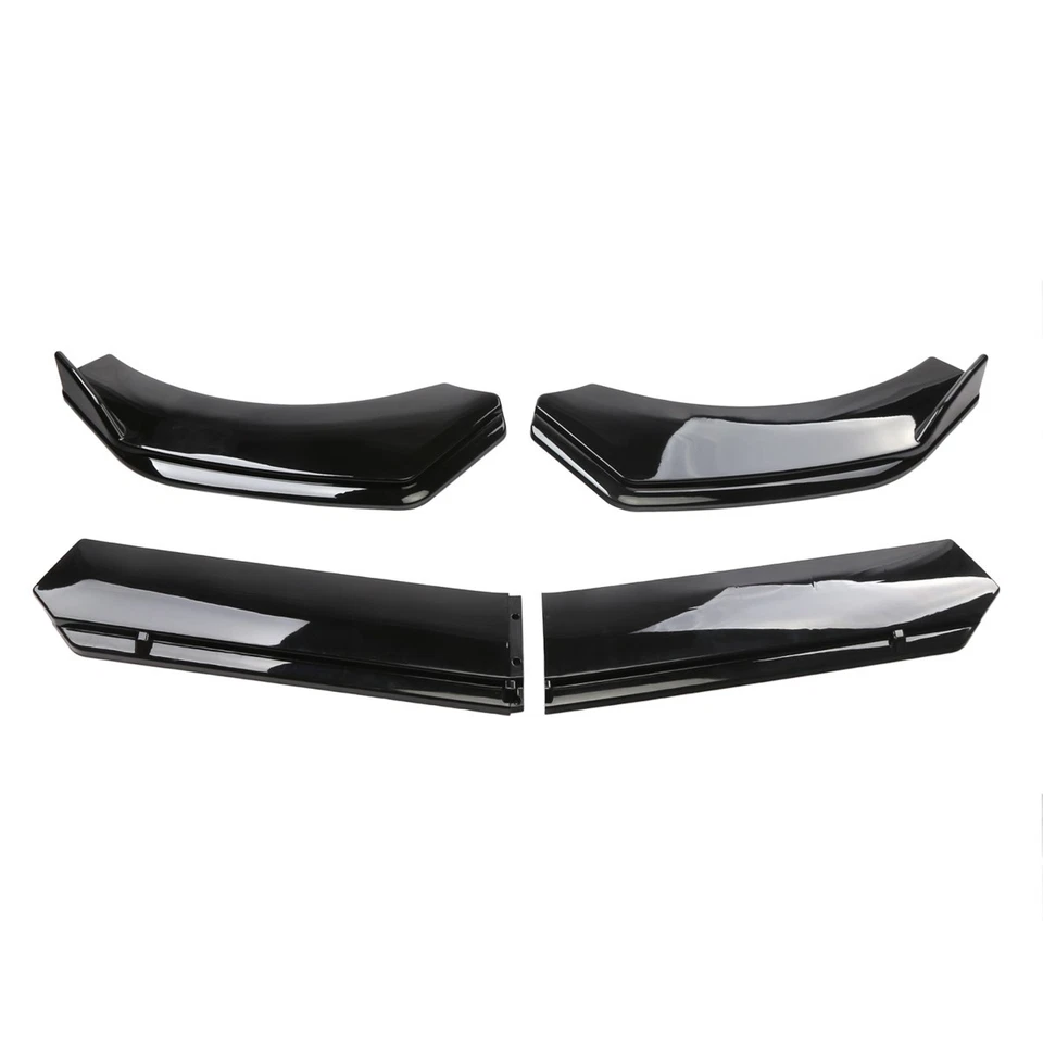 Gloss Blcak Front Bumper Lip Splitter Spoiler Diffuser For Chevrolet Monte Carlo Foto 4 de 4
