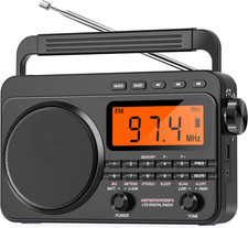 NOAA Weather Alert Radio,Digital AM FM Shortwave Radio with Best Reception,4000M