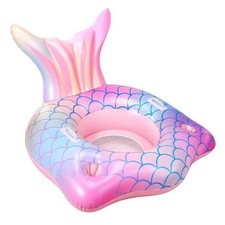 Premium Thickened Mermaid Pool Float for Kids  Inflatable Pool Float for Kids