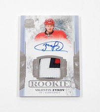 2017-18 The Cup Valentin Zykov RC #132 Auto Patch /249
