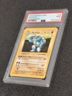 PSA 9 MINT Machoke #34 Shadowless 1999 Pokemon Base Set Vintage WOTC