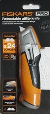 Fiskars Pro CarbonMax Universal-Messer mit einziehbarer Klinge Cuttermesser