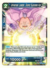 Dragon Ball Super Card Game Universal Leader, Grand Supreme BT3-037 UC NM SV2.
