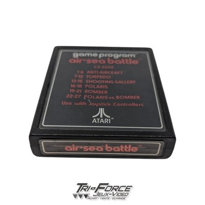 Air-Sea Battle Atari 2600 Video Game Multiplayer Classic