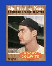 1962 Topps Set-Break #472 Rocky Colavito As NR-MINT *GMCARDS*
