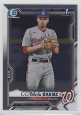 2021 Bowman Draft Chrome Dustin Saenz #BDC-14 0o6v