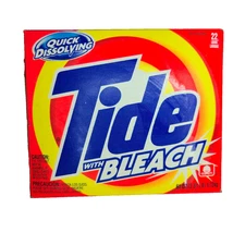 VTG NOS Y2K Tide Detergent Bleach Powder 22 Loads 64oz Prop Wash Clothing USA