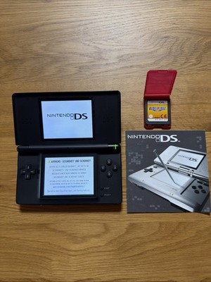 Nintendo DS Lite, Schwarz, Inkl. Mario Party DS