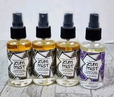 4 Bottles Zum Mist Aromatherapy Room  Body Mist Frankincense  Myrrh Lavender