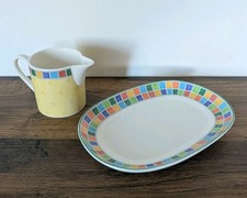 Villeroy Boch V & B Twist Alea Limone Caro Milchkännchen Butterplatte Platte