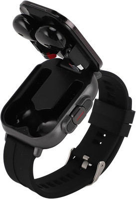 Smartwatch with Earbuds, Earbuds Watches with Silicone Band, 2.01 Inch Screen, T
