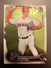 2016 Bowman Draft #BDC-61 Connor Justus Chrome