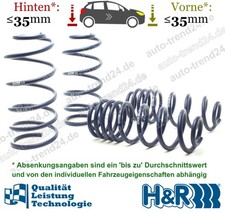 HR Tieferlegungsfedern 35mm für VW Golf IV Variant 1J5, Bj. 1999-2006