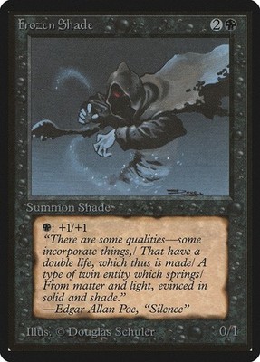 Frozen Shade # (LP) Beta Edition MTG
