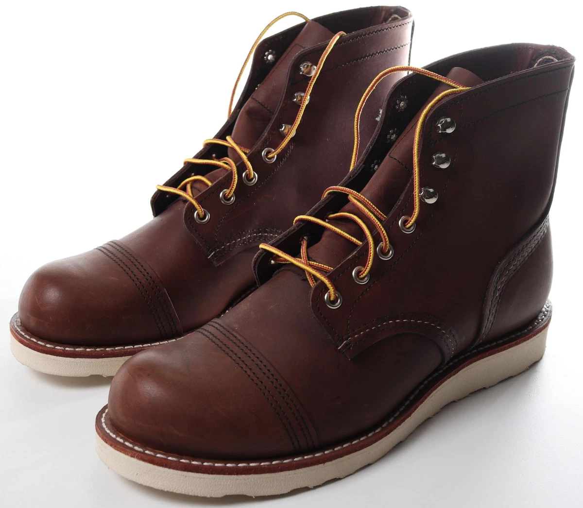 Red Wing Shoes Brown Red Wing Iron Ranger Boots for Men for Sale 