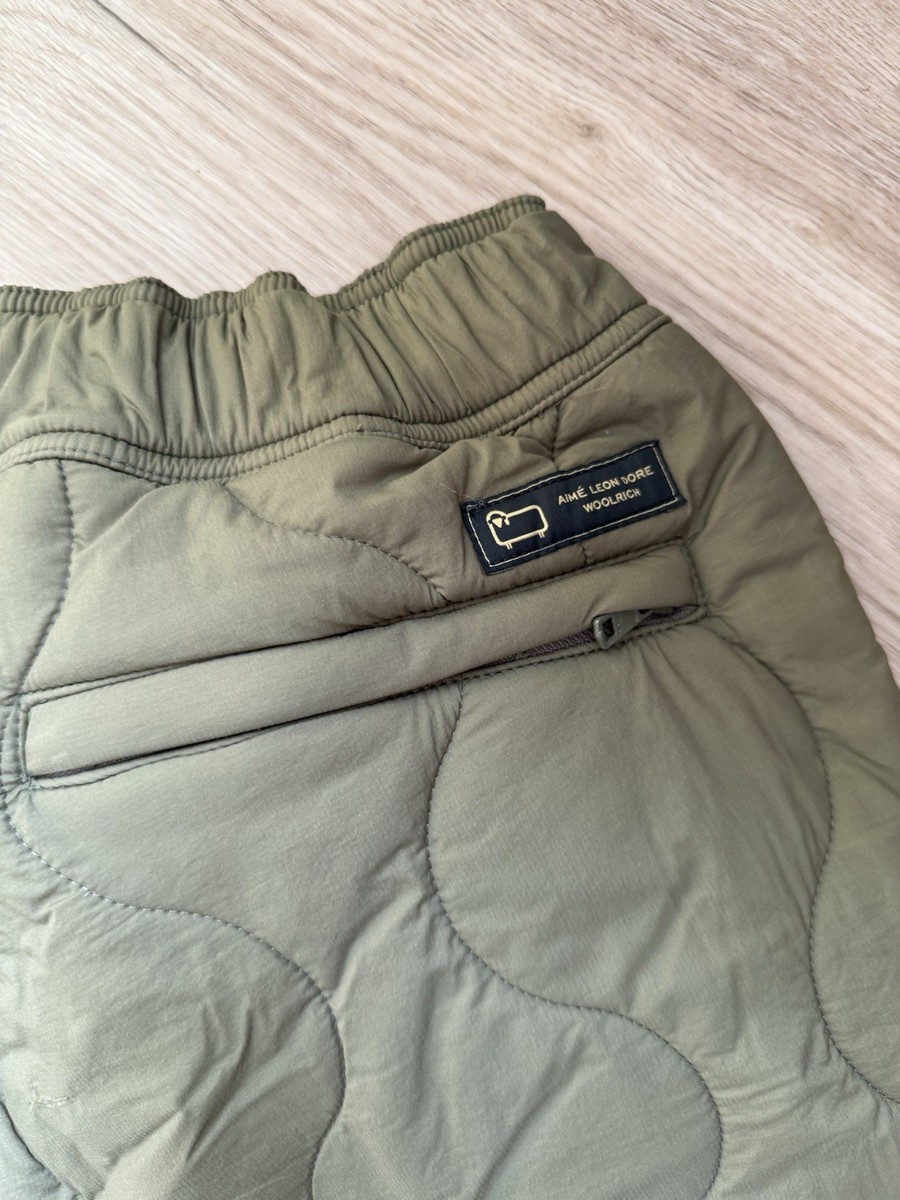 Aime Leon Dore Woolrich Terrain Duck Down Puffer Quilted Pants Xxl