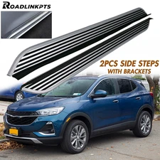 2PCS Fixed Side Steps Fit for Buick Encore GX 2020-2026 Running Board Nerf Bar