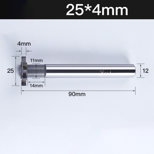 16-32mm T-Slot Milling Cutter Carbide End Mill Shank End Mill Metal Cutting Tool - Picture 34 of 59