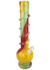 Bongs gruesos pesados de 16 pulgadas para pipa de agua bong de vaso de 14 mm bong esférico barato