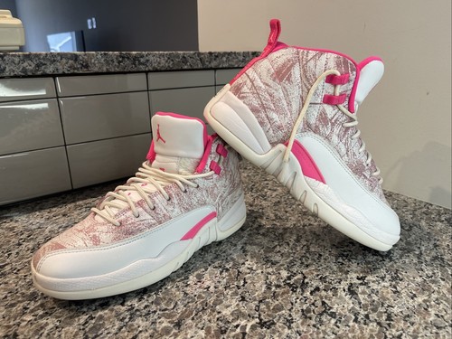 Size 6.5 - Jordan 12 Retro Arctic Pink 2021 - Picture 1 of 11