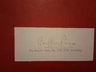 WW2 RAF BATTLE OF BRITAIN HURRICANE PILOT   PENCIL  SIGNED CARD