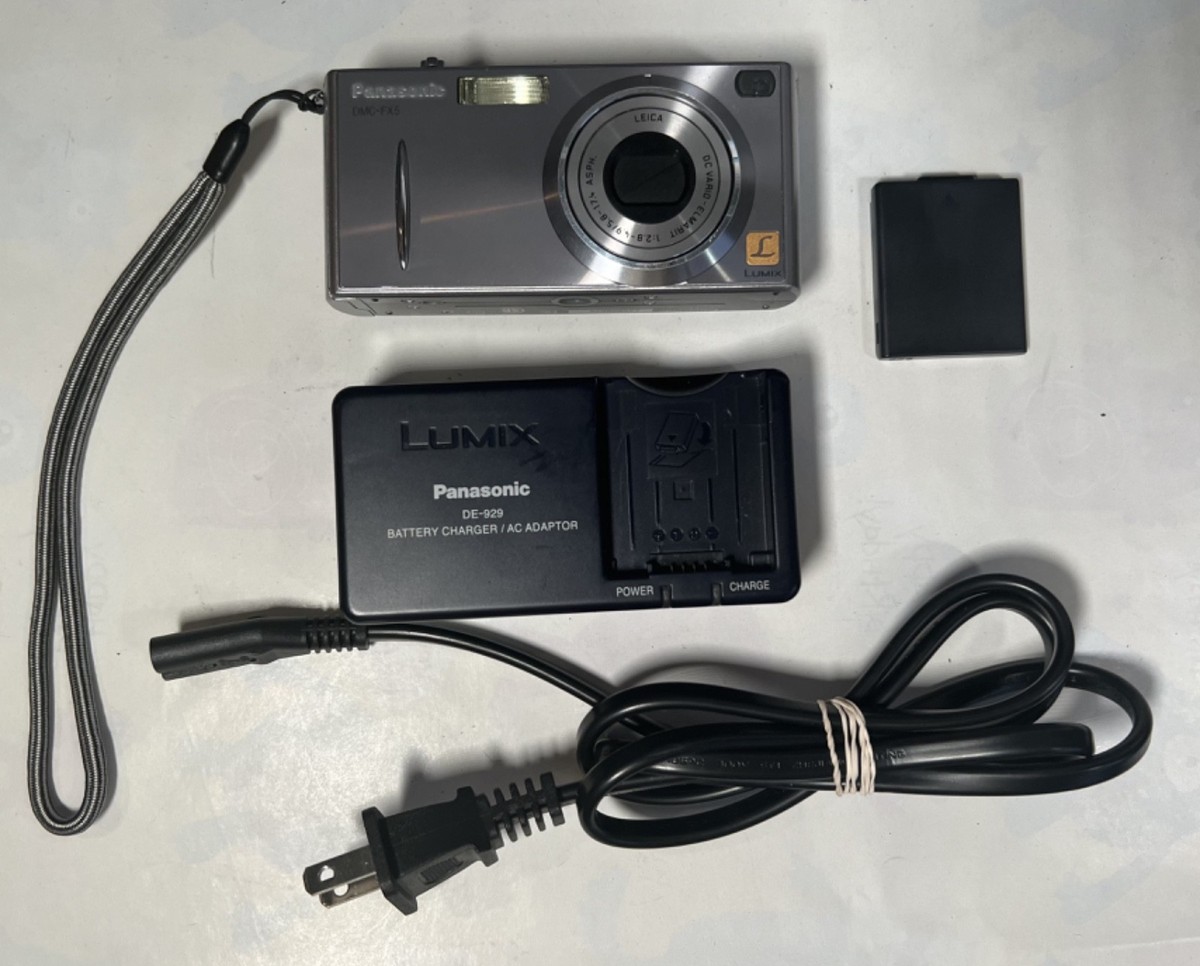 Panasonic Lumix DMC-FX5 digital point & shoot camera - WORKS | eBay