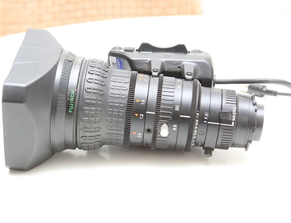 Fujinon A20X8.6BRM SD lens for Sony Panasonic 2/3” B4 mount, works