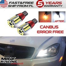 Led Xenon White Canbus Error Free W5w 2825 Parking Light Bulbs For Mercedes Benz