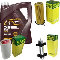 Inspektionspaket 5L Mannol TDI 5W-30 FüR BMW E46 320D 318D 320Td 318Td 320 Cd