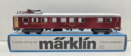 Märklin H0 4068 Speisewagen WR der SBB-CFF FFS UNBESPIELT NEUWERTIG m.OVP TOP  | Condition: Neu