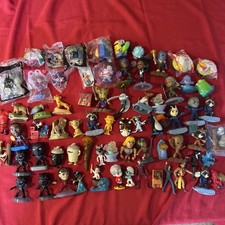 Lot of 70 Fast Food Toys McDonald's Burger King Wendy  s Mixed Kids Toy Lot