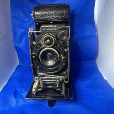 ICA Dresden Antique Folding Plate Camera Compur Shutter Novar Anastigmat 9cm