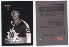 2018 SC2018 #1 Bob Probert brantford alexanders black 1/1
