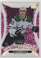 2021-22 Upper Deck Ovation World Premiere Pink 17/49 Jacob Peterson #WP-2 4om