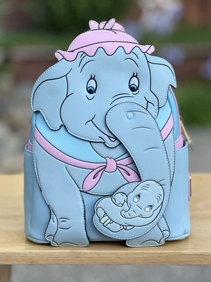 Loungefly Disney Dumbo Mrs. Jumbo Cradle Trunk Mini Backpack NWT