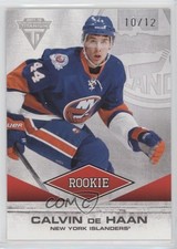 2011 Panini Titanium Rookie Draft Position Number 10/12 Calvin de Haan #147 l7u